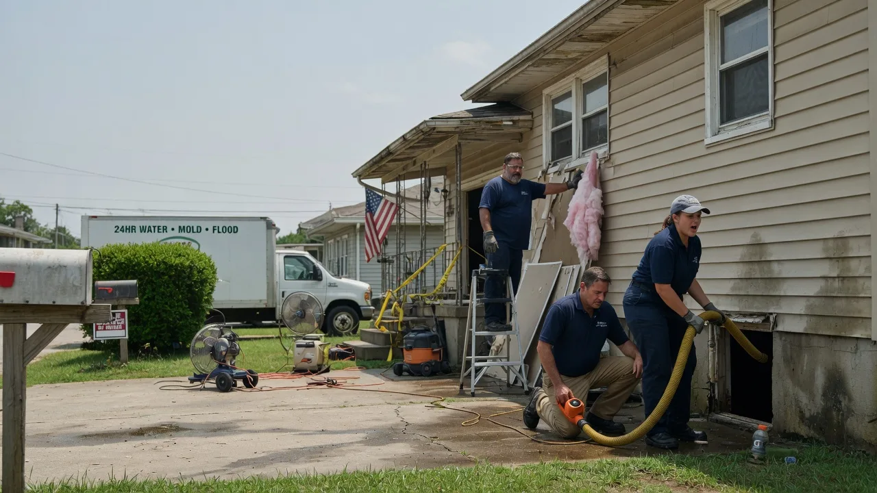 Water Damage Repair in Garber, OK near me